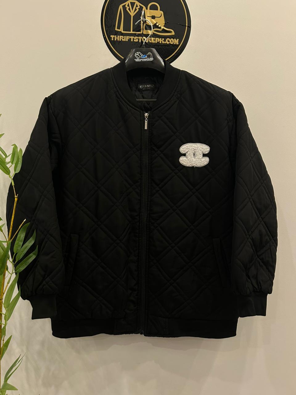 Chanel Quilted Bomber Jacket