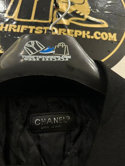 Chanel Quilted Bomber Jacket