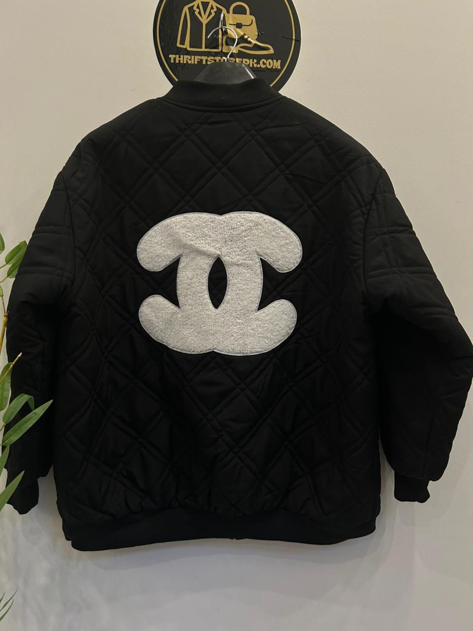 Chanel Quilted Bomber Jacket