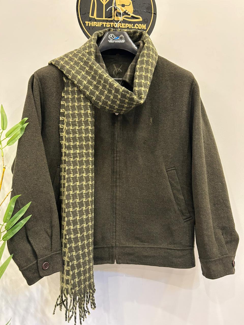 Saint Laurent (YSL) Wool Blend Jacket