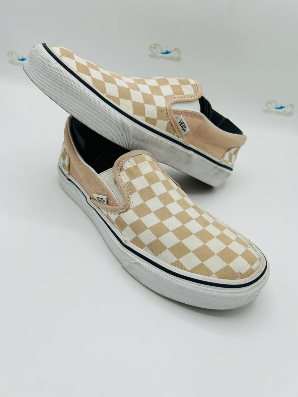 Vans Classic Slip-On Checkerboard Shoes
