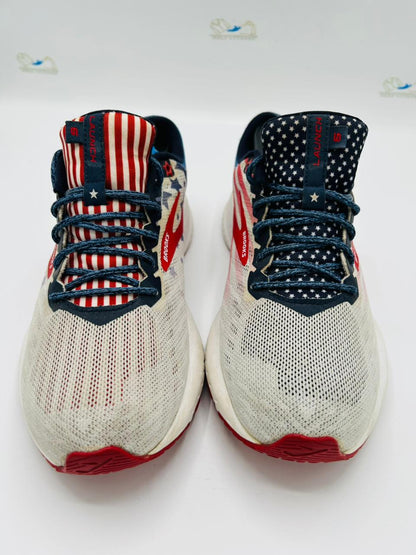 Brooks Launch 6 Running Shoes – Old Glory (USA Stars & Stripes) Edition