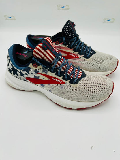 Brooks Launch 6 Running Shoes – Old Glory (USA Stars & Stripes) Edition