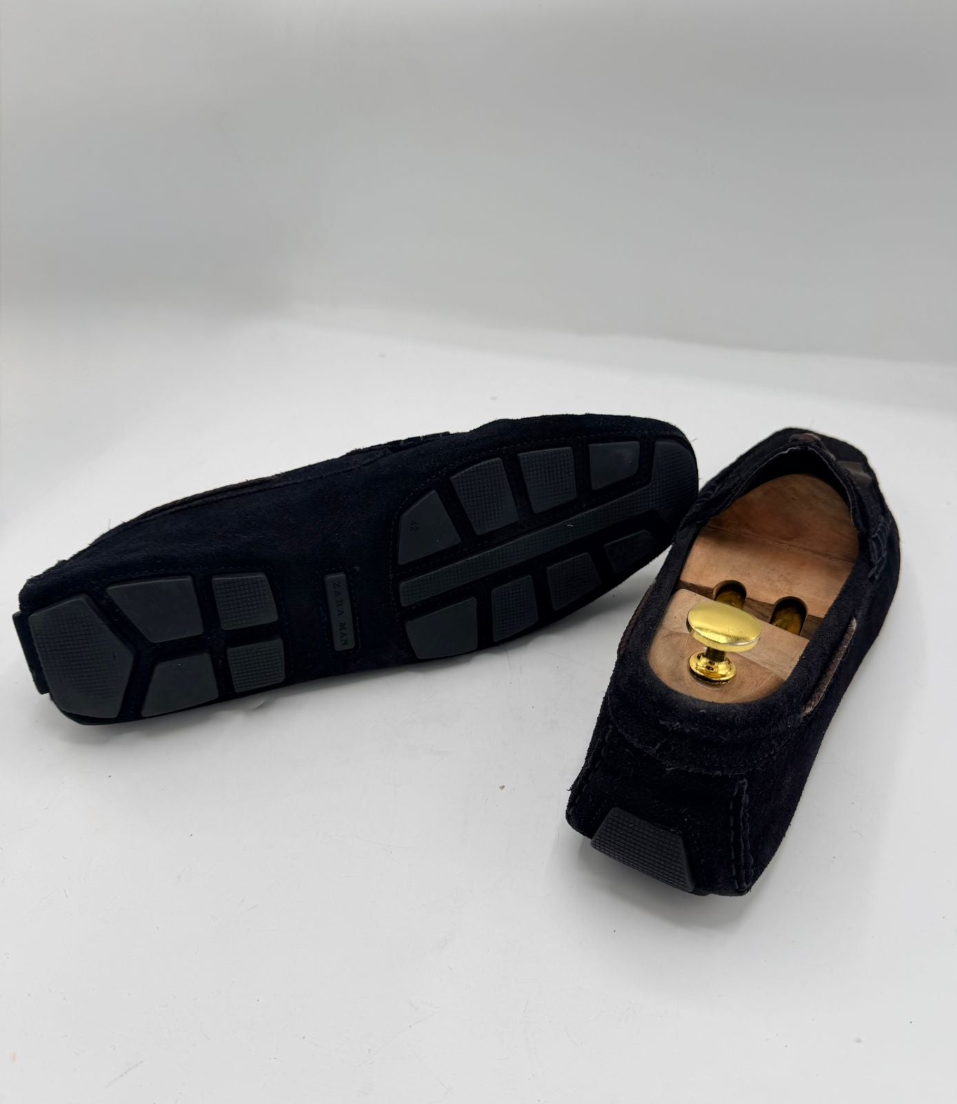 Zara Man Suede Loafers