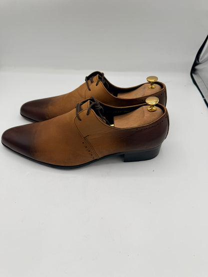 Dolce & Gabbana Hand-Painted Derby Shoes