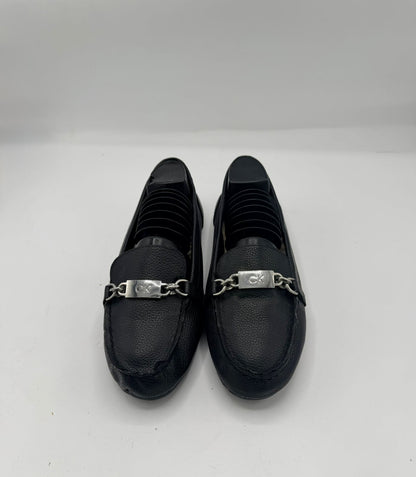 Calvin Klein Black Loafers with Logo Plaque (TSPK 0001)