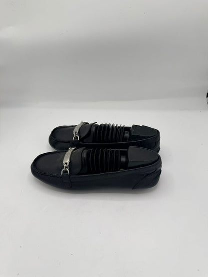 Calvin Klein Black Loafers with Logo Plaque (TSPK 0001)
