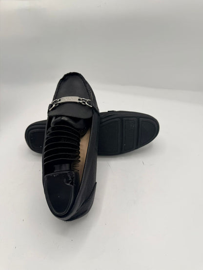 Calvin Klein Black Loafers with Logo Plaque (TSPK 0001)