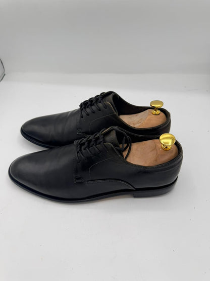 Louis Vuitton Black Leather Derby Shoes (TSPK 0011)