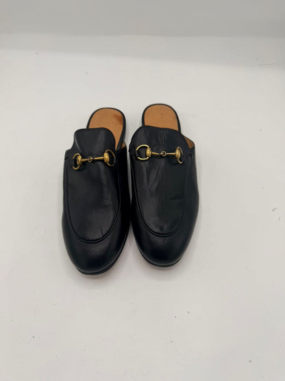 Gucci Princetown Leather Horsebit Mules