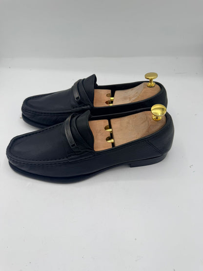 Calvin Klein Black Leather Loafers
