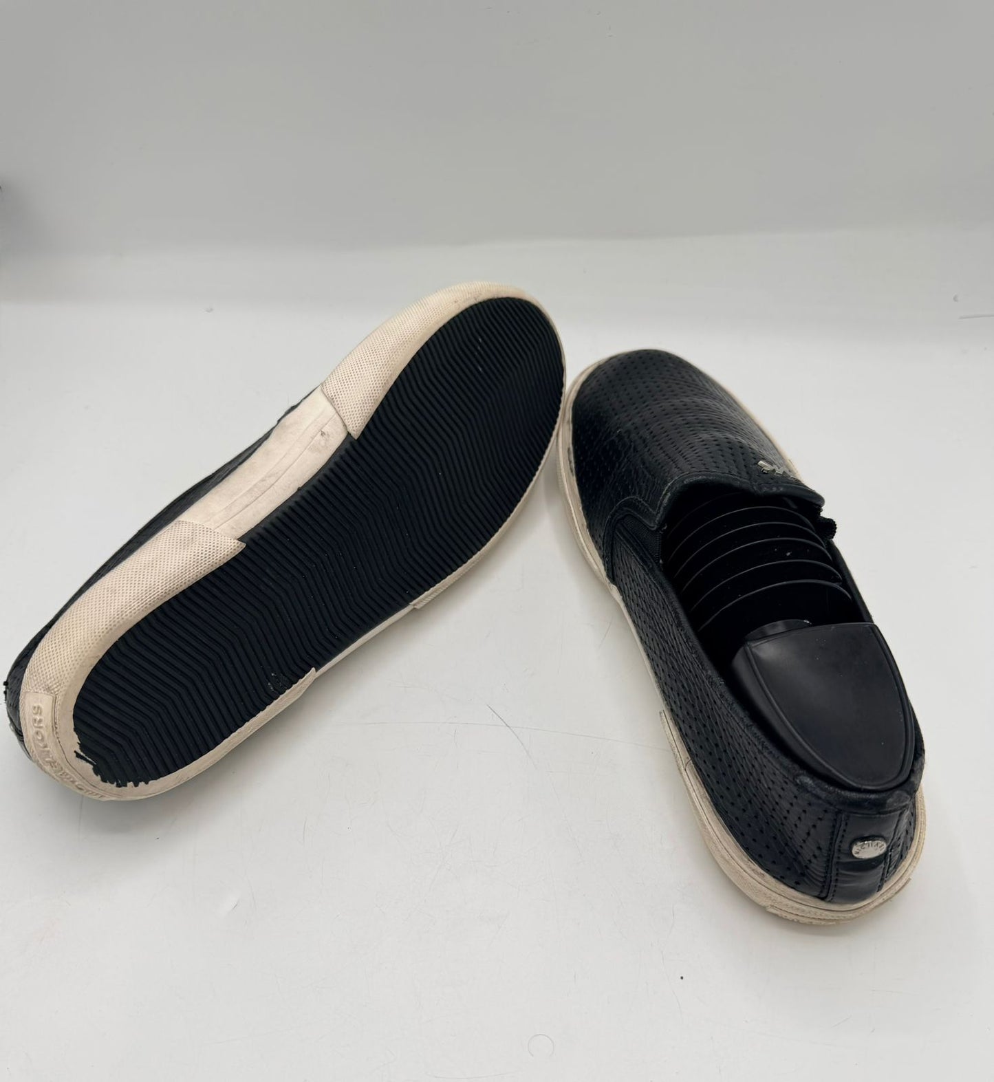 Michael Kors Keaton Perforated Leather Slip-On Sneakers