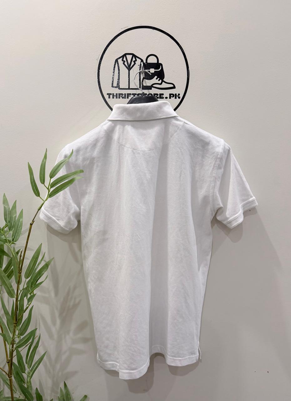 Polo Ralph Lauren Classic White Cotton Piqué Polo Shirt