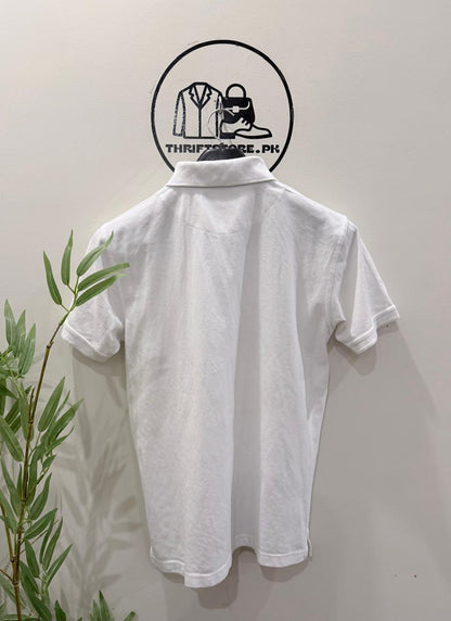 Polo Ralph Lauren Classic White Cotton Piqué Polo Shirt