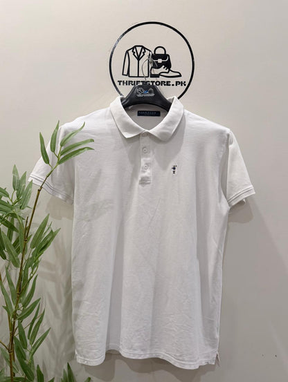 Polo Club White Short Sleeve Polo Shirt