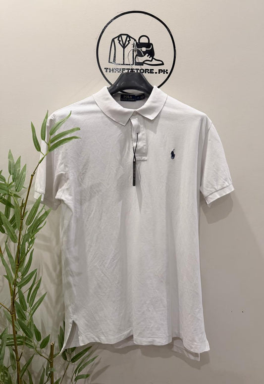 Polo Ralph Lauren Classic White Men's Polo Shirt