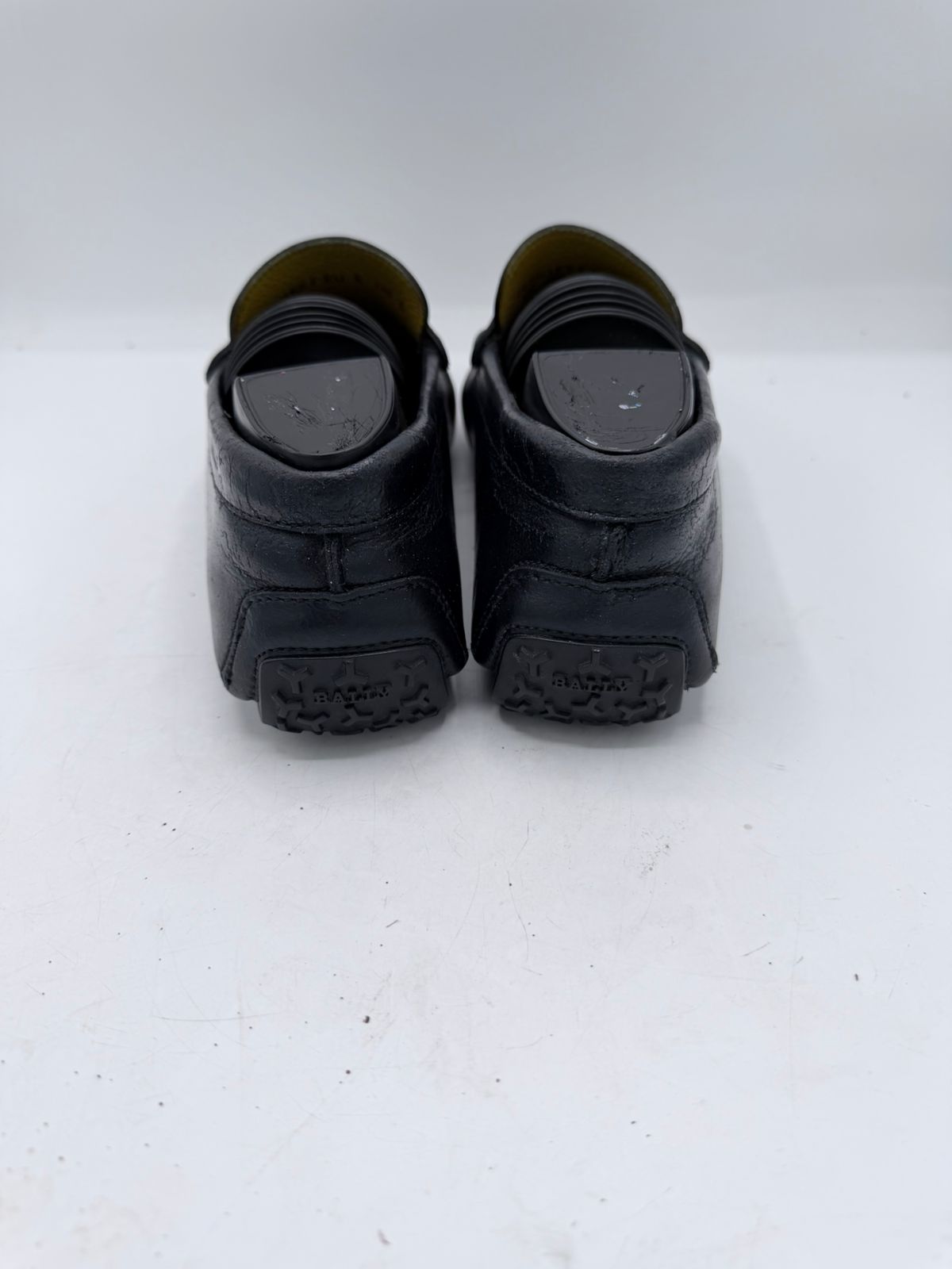 Bally Black Leather Loafers