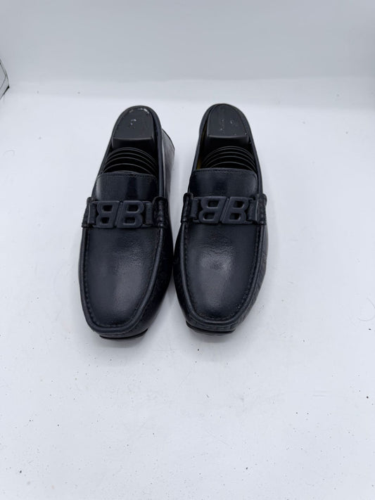 Bally Black Leather Loafers