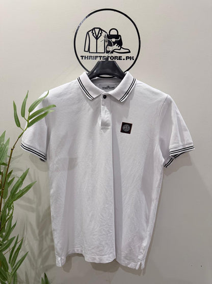Stone Island Slim-Fit Short-Sleeve Polo Shirt