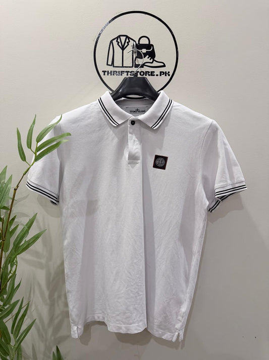 Stone Island Slim-Fit Short-Sleeve Polo Shirt