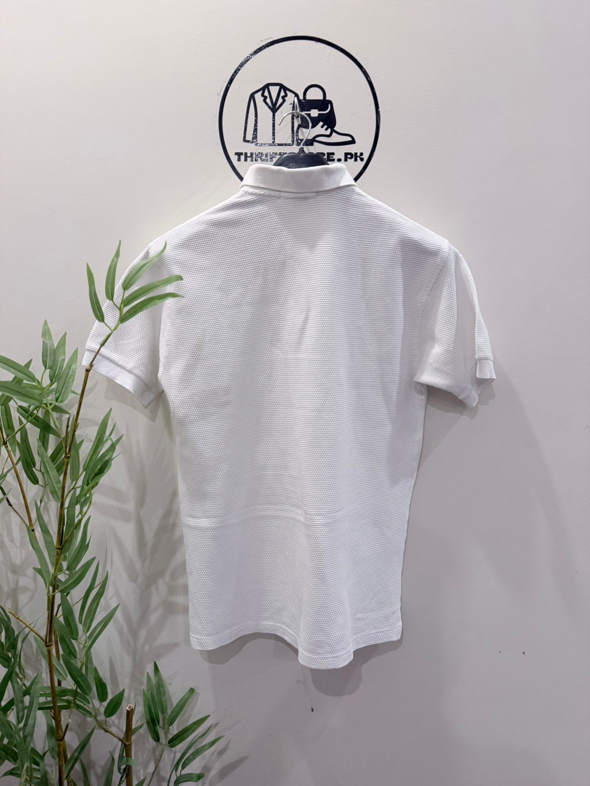 Polo Ralph Lauren White Cotton Piqué Polo Shirt