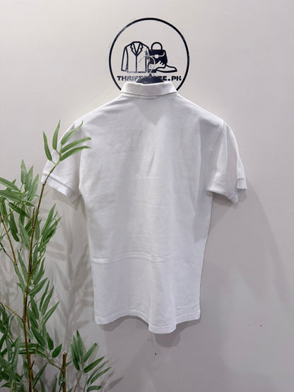 Polo Ralph Lauren White Cotton Piqué Polo Shirt