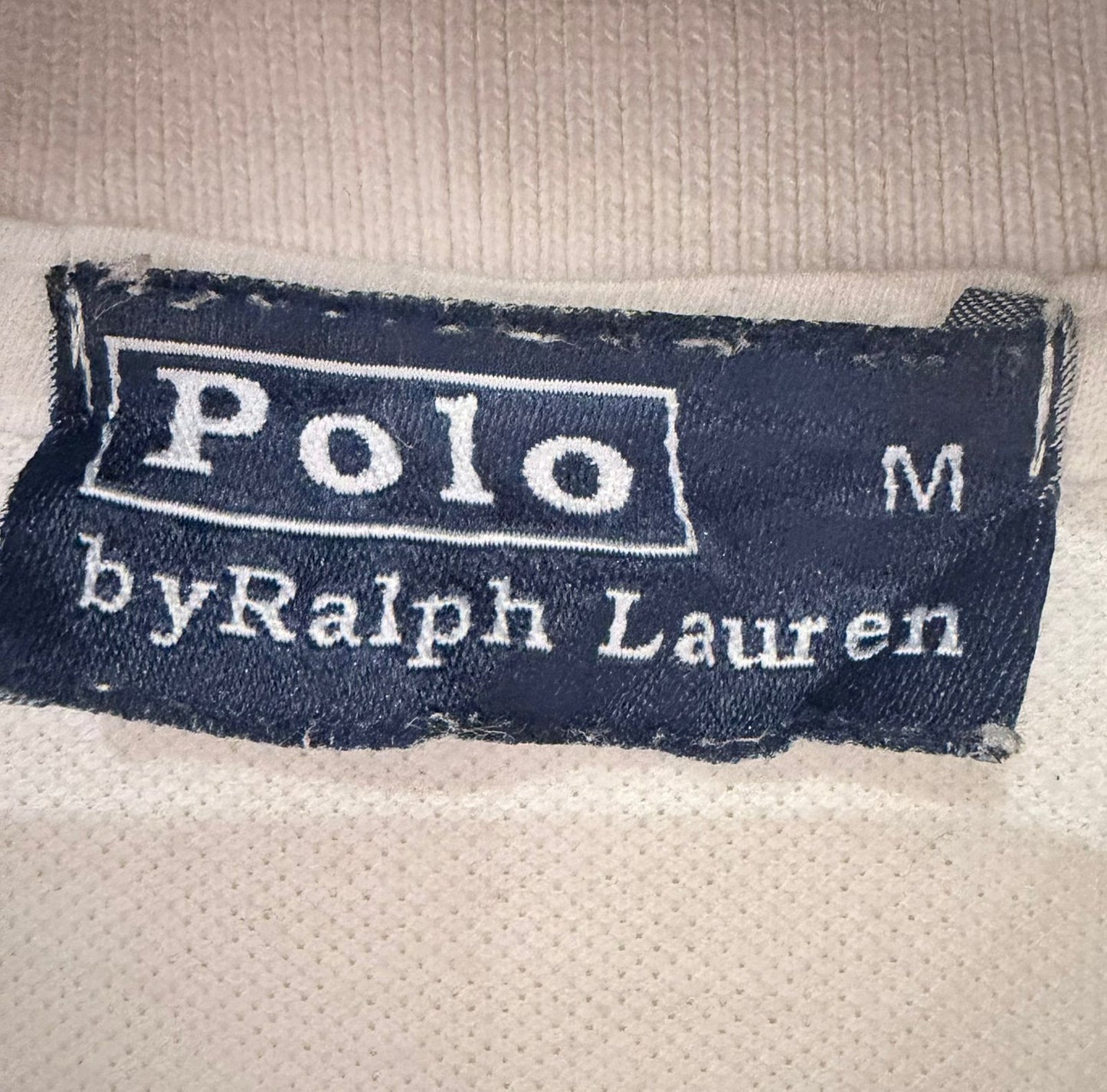 Polo Ralph Lauren White Cotton Piqué Polo Shirt