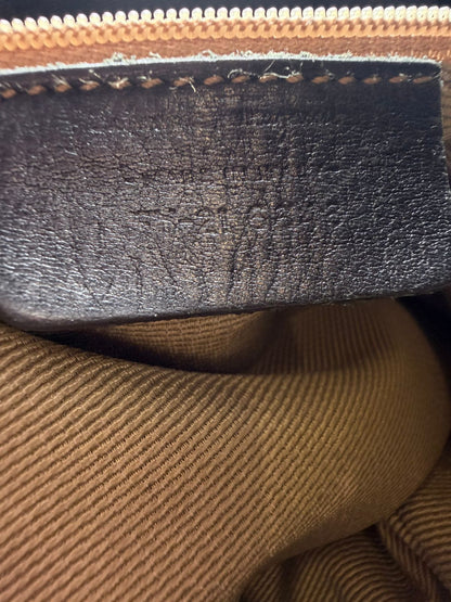 Salvatore Ferragamo Gancini Canvas & Leather Tote Bag