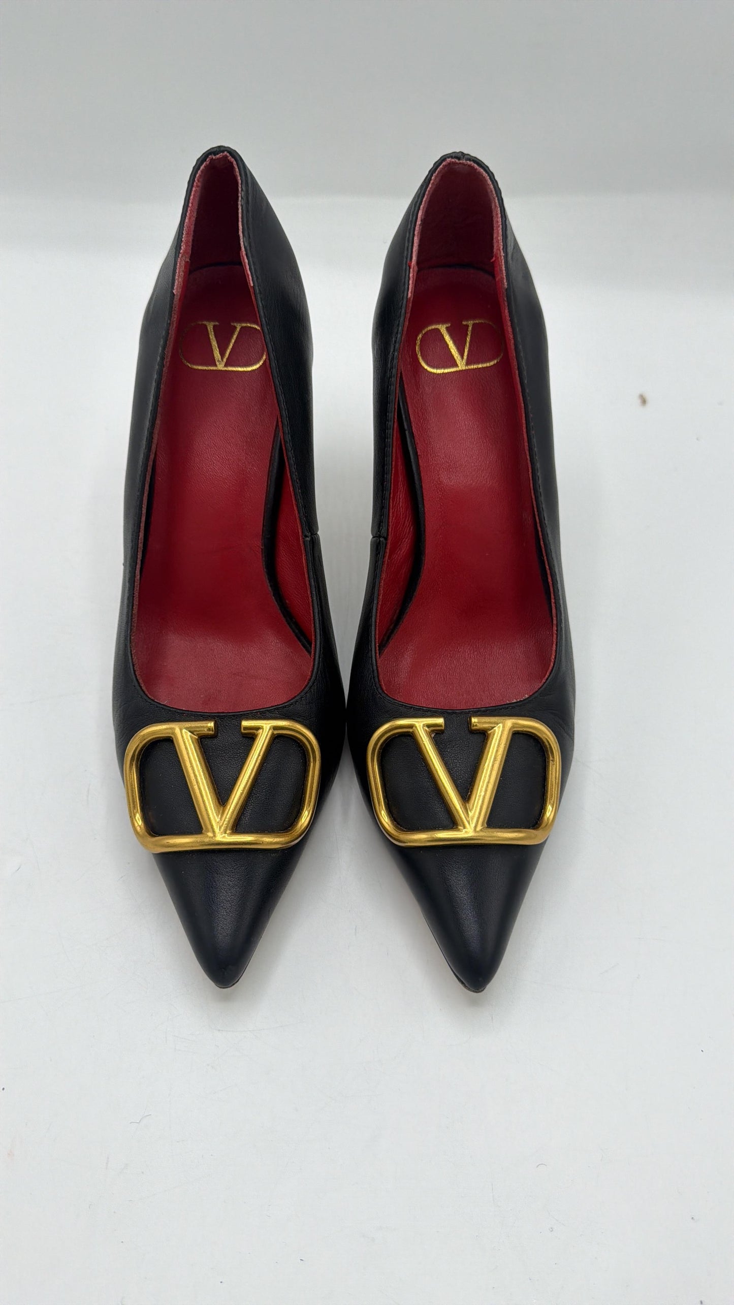 Valentino Garavani Women's VLogo Pointed-Toe Pumps