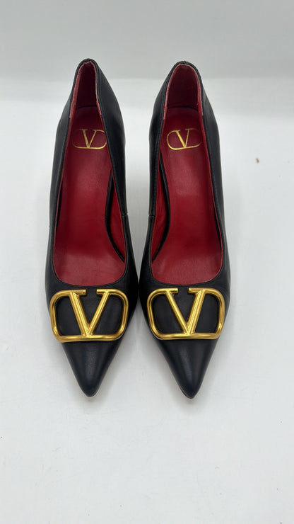 Valentino Garavani Women's VLogo Pointed-Toe Pumps