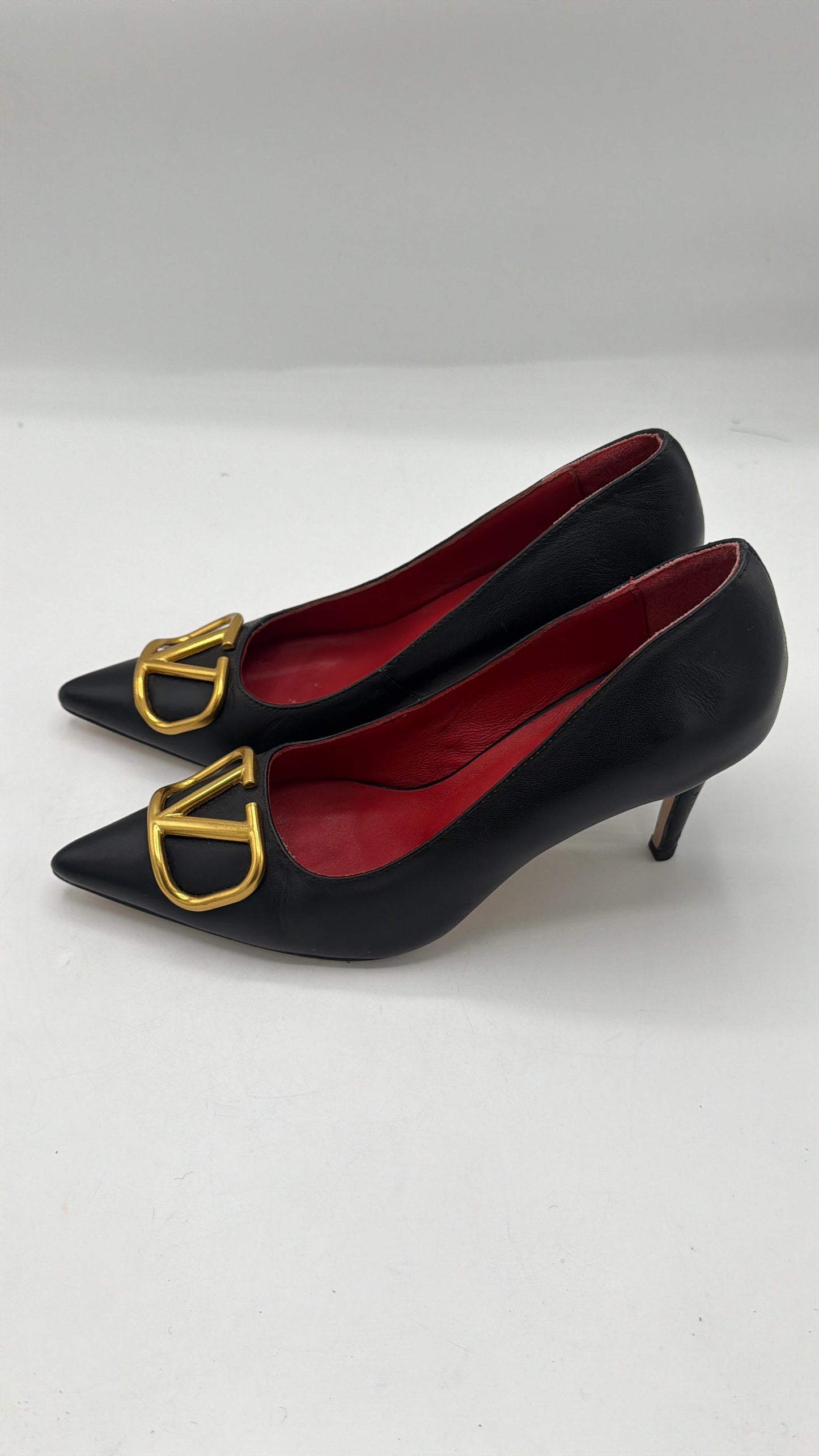 Valentino Garavani Women's VLogo Pointed-Toe Pumps