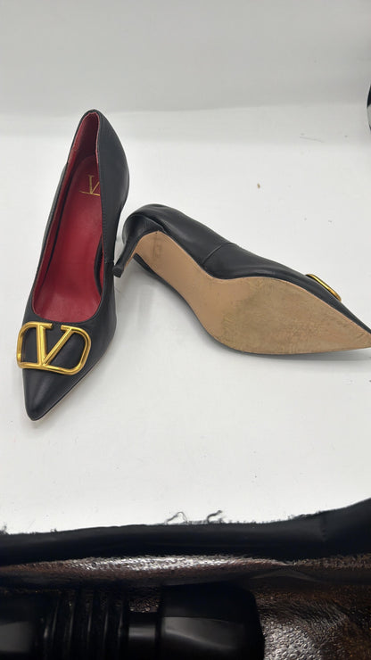 Valentino Garavani Women's VLogo Pointed-Toe Pumps