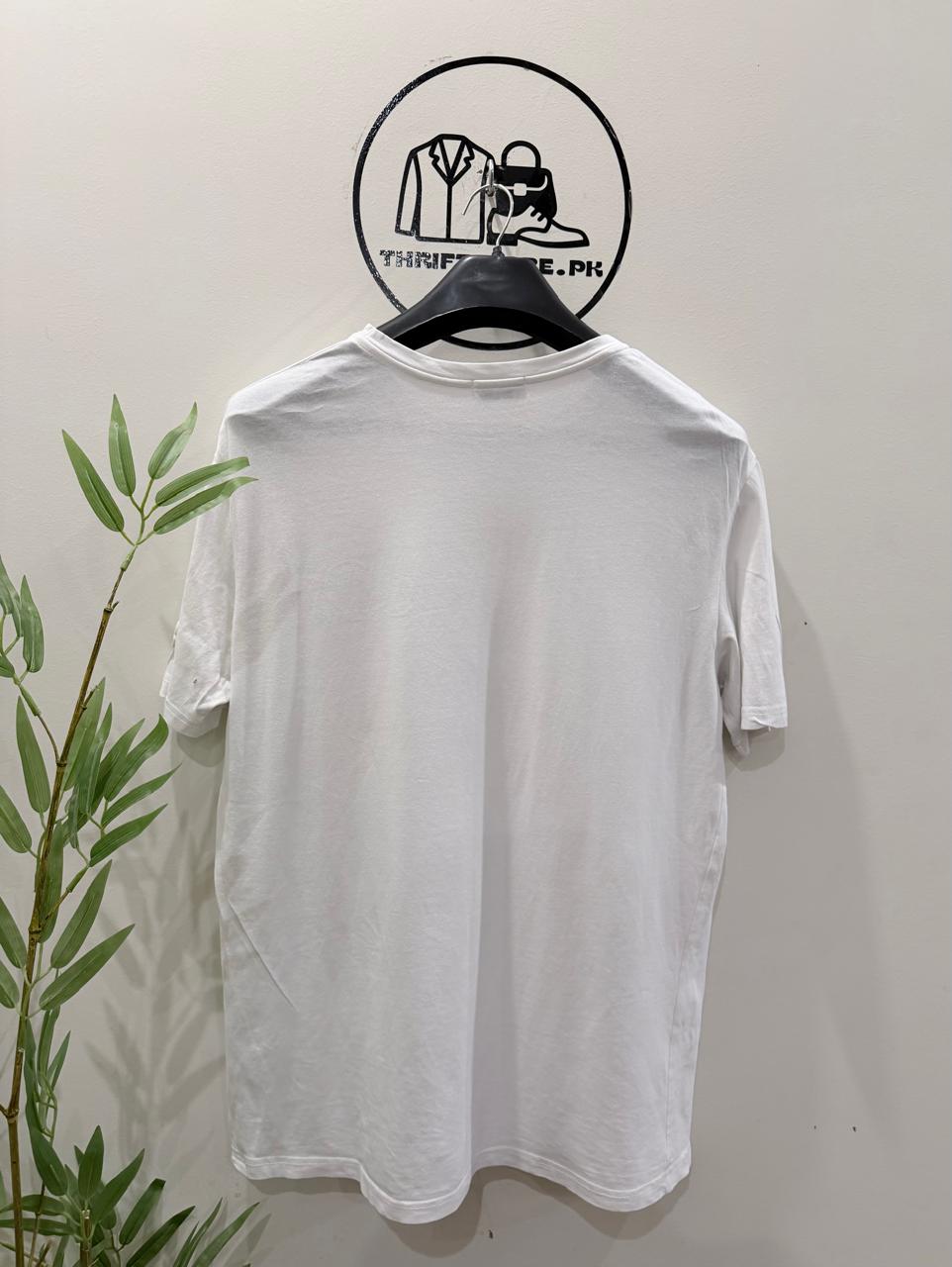 Moncler SS24 Unisex White Crewneck T-Shirt