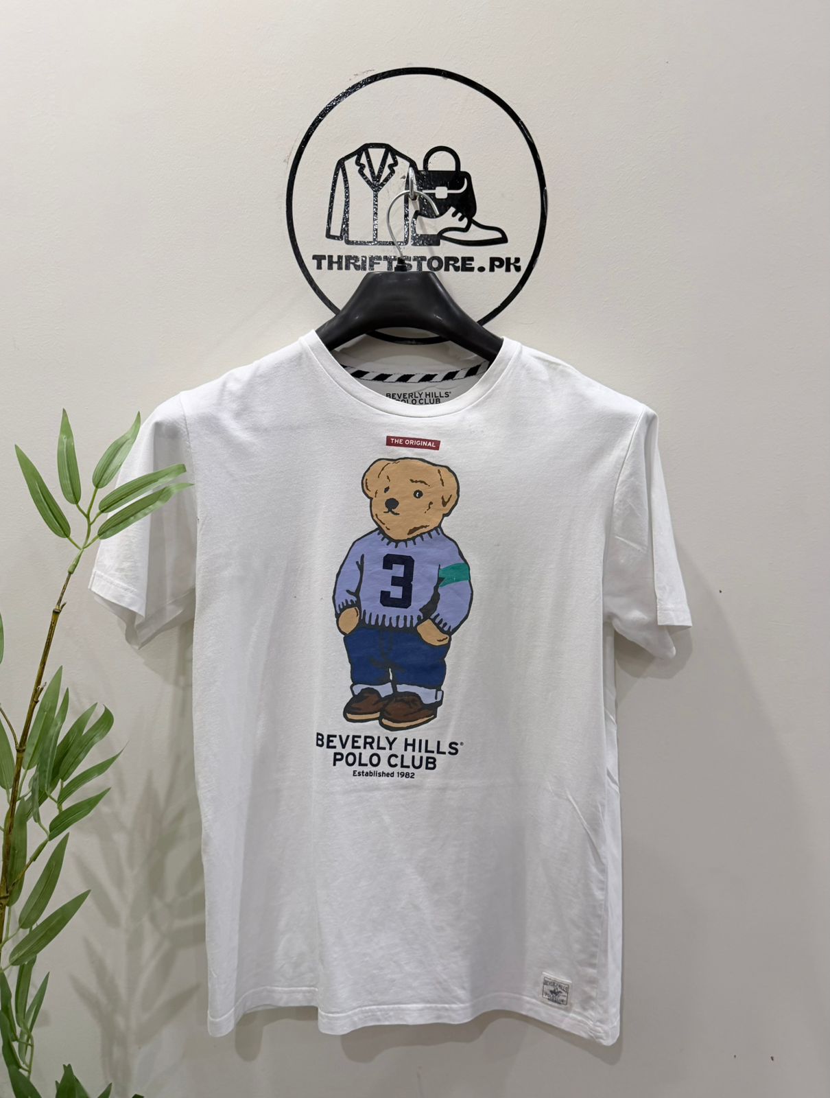 Beverly Hills Polo Club White Graphic T-Shirt