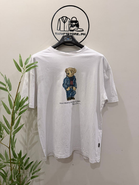 Beverly Hills Polo Club White Graphic T-Shirt