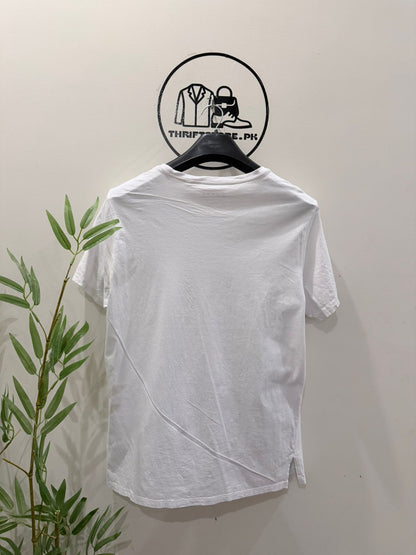 Guess White Graphic Tee