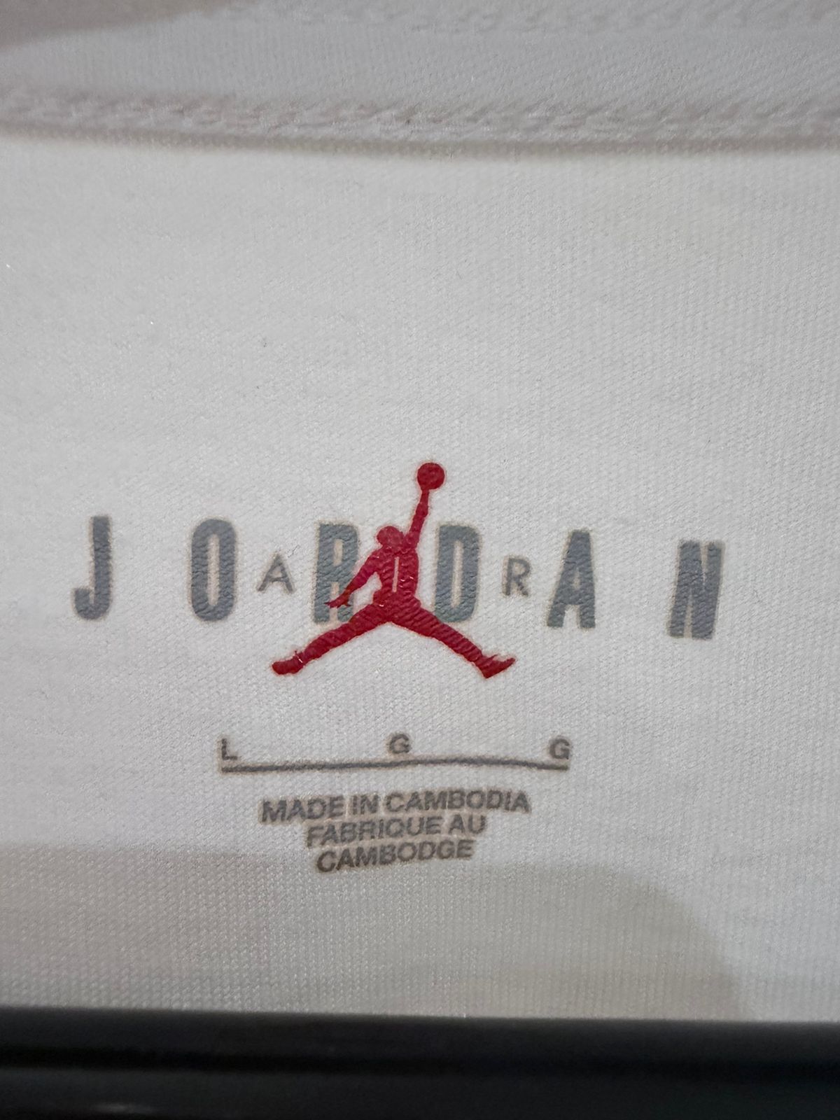 Jordan Jumpman Men’s White Short-Sleeve T-Shirt