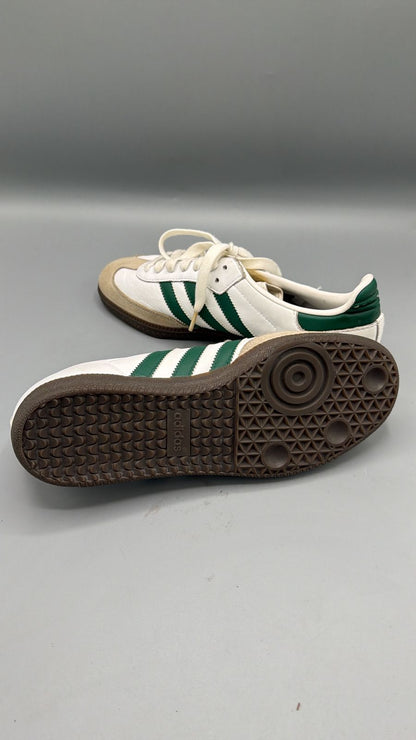 Adidas Samba White Green Gum Sneakers