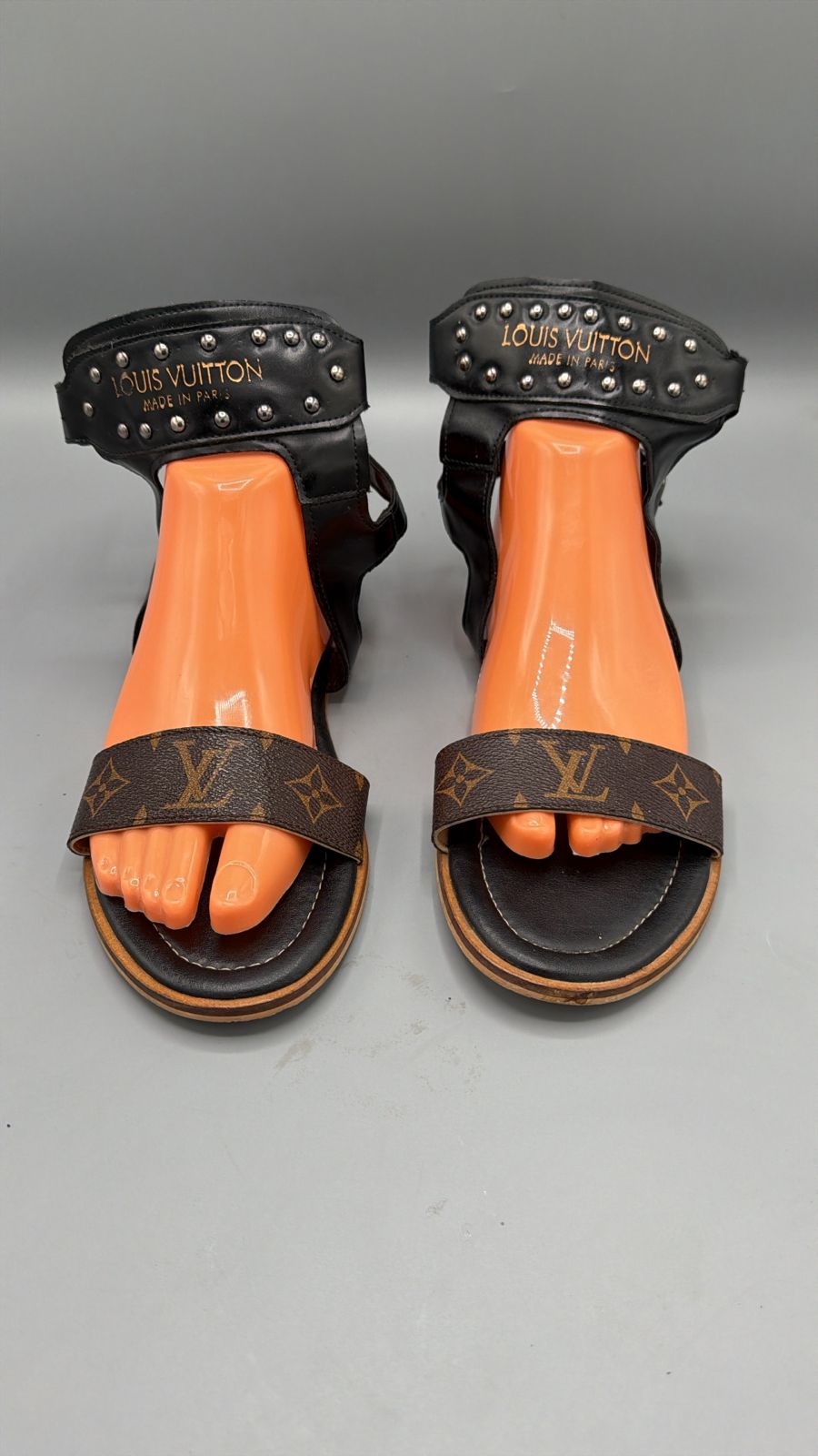 Louis Vuitton Monogram Nomad Gladiator Sandals