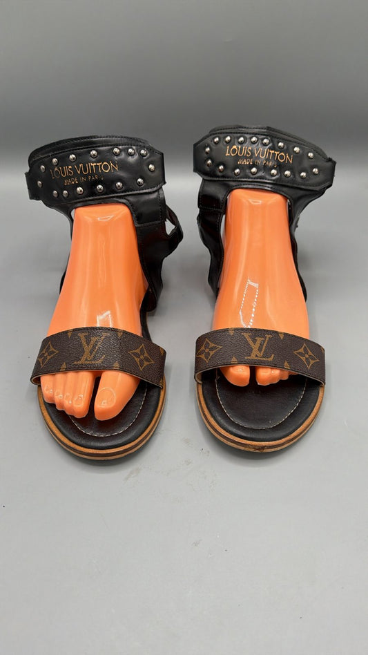 Louis Vuitton Monogram Nomad Gladiator Sandals