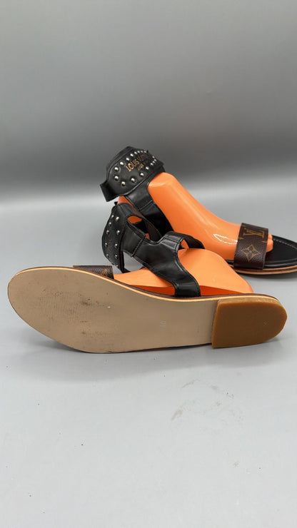 Louis Vuitton Monogram Nomad Gladiator Sandals
