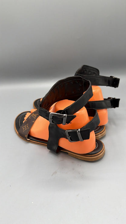 Louis Vuitton Monogram Nomad Gladiator Sandals