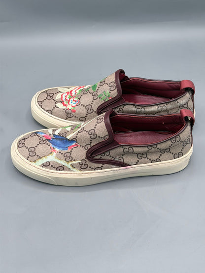 Gucci GG Supreme Tian Print Slip-On Sneakers (TSPK 0009)