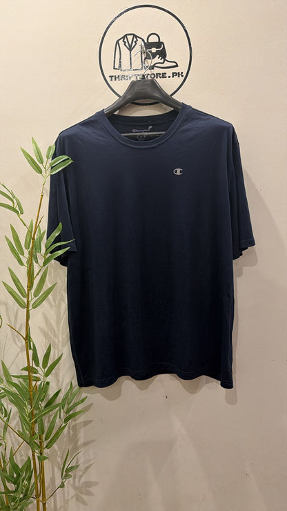 Champion Navy Blue Crewneck Short-Sleeve T-Shirt