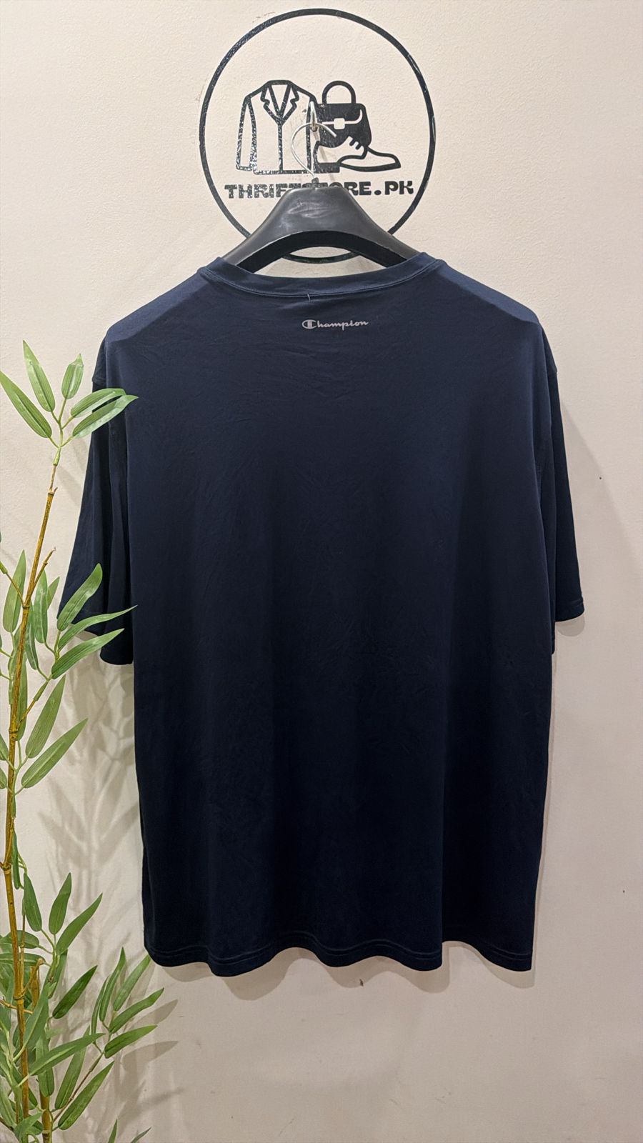Champion Navy Blue Crewneck Short-Sleeve T-Shirt