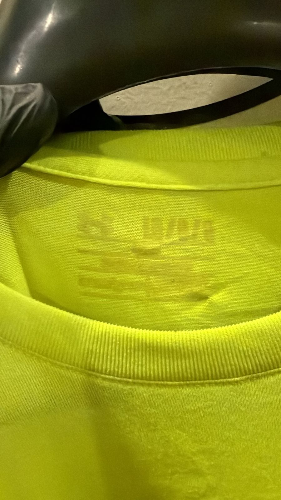 Under Armour Men's Neon Yellow T-Shirt