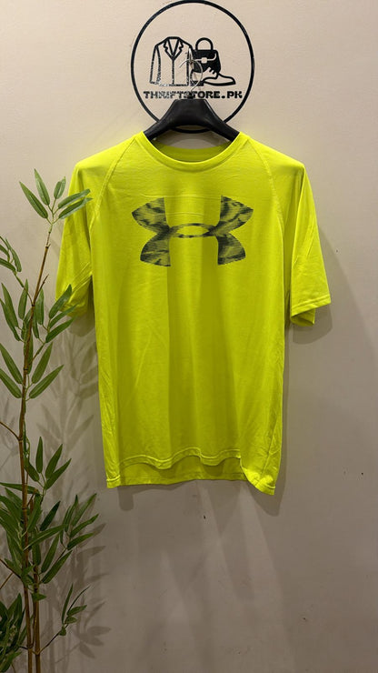 Under Armour Men's Neon Yellow T-Shirt