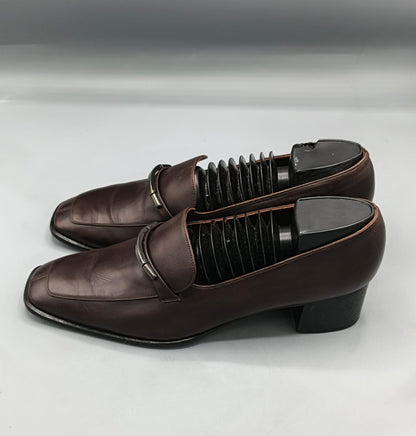Bally Vintage Brown Leather Women’s Shoes