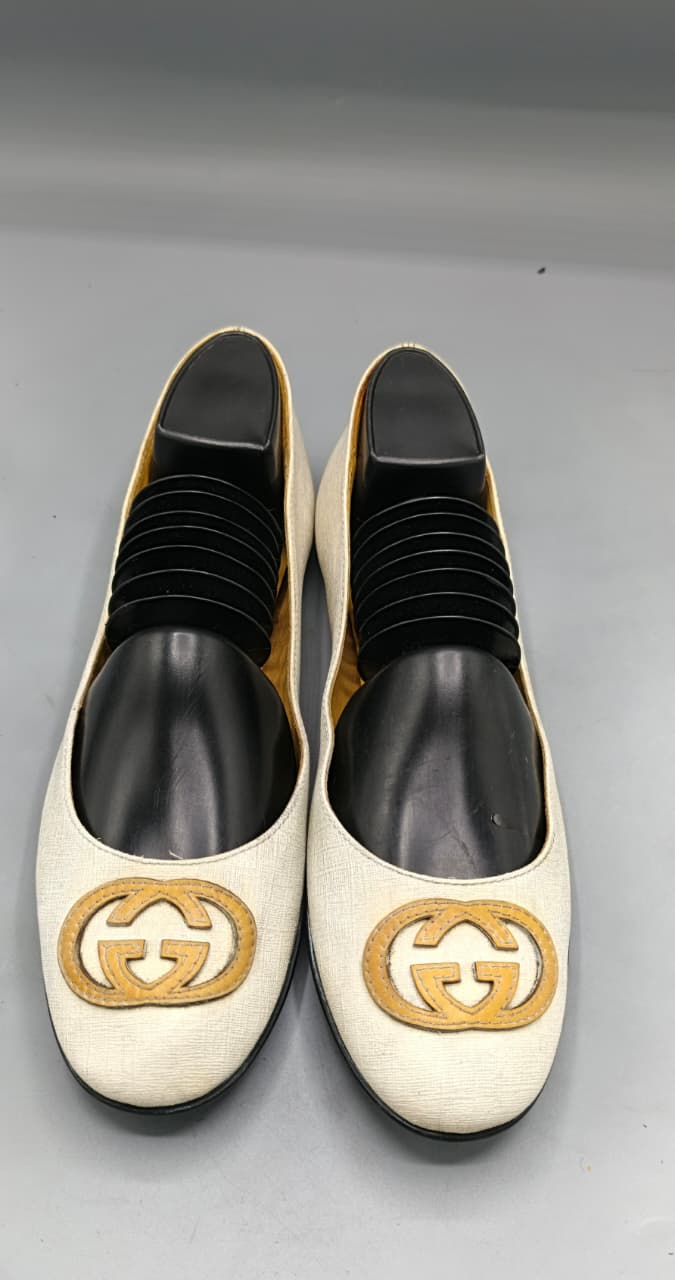 Gucci Vintage Monogram Ballet Flats