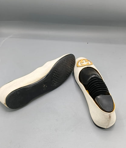 Gucci Vintage Monogram Ballet Flats